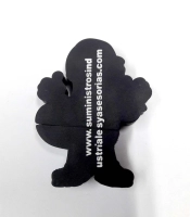 Memoria USB en PVC 2D diseño Ardilla con Overol