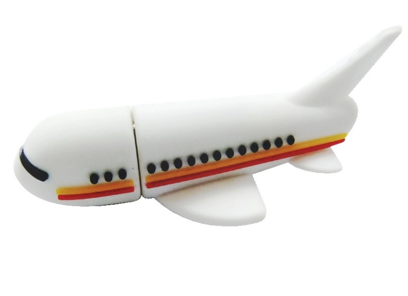 Memoria USB en PVC 3D diseño Avion