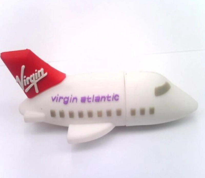 Memoria USB en PVC 3D diseño Avion