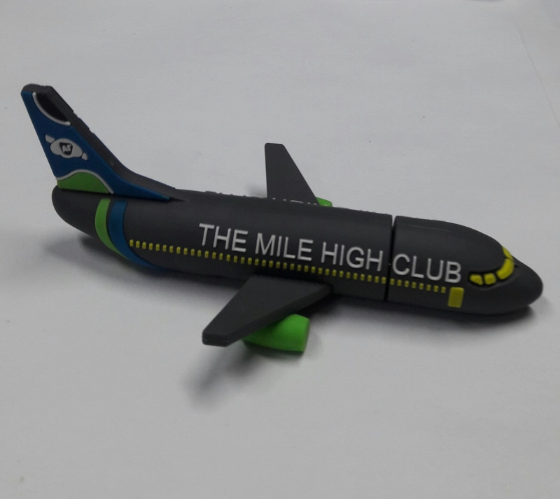 Memoria USB en PVC 3D diseño Avion