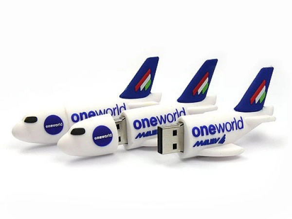 Memoria USB en PVC 3D diseño Avion