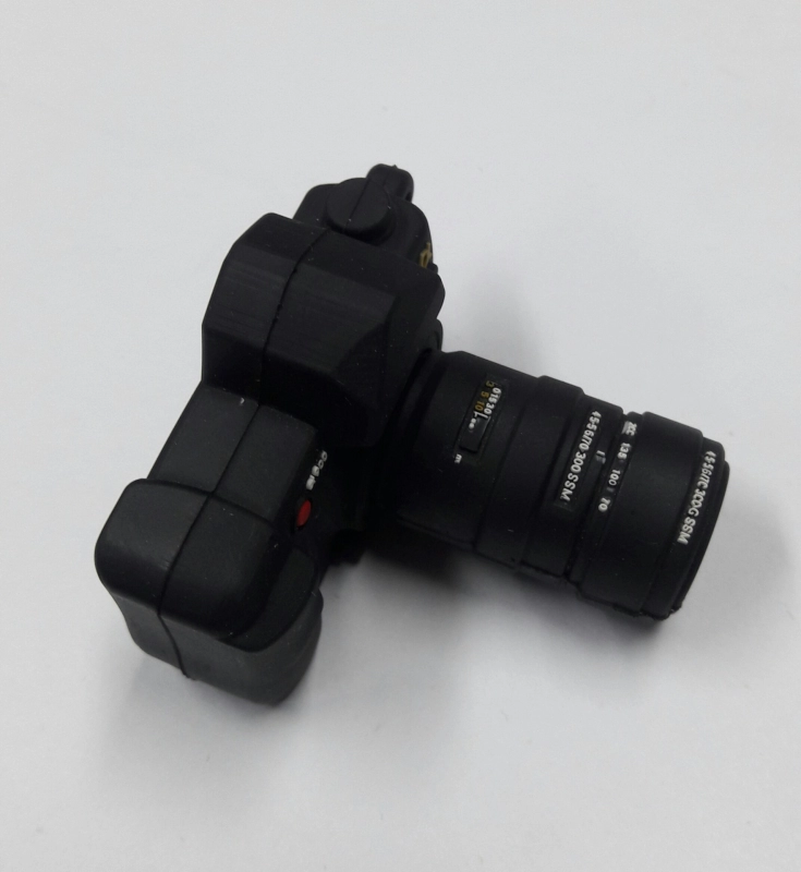 Memoria USB en PVC 3D diseño Camara Fotografica