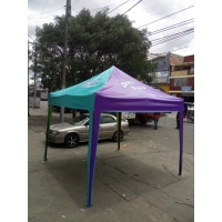 Carpa Estructura Metalica Plegable de 2 x 2 metros