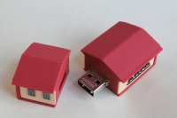 Memoria USB en PVC 3D diseño Casa