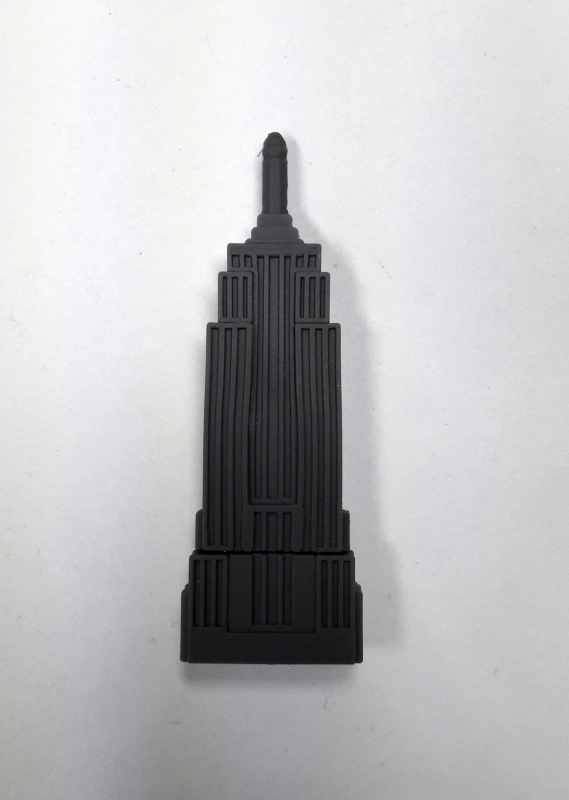 Memoria USB en PVC 2D diseño Empire State