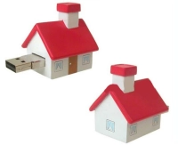 Memoria USB en PVC 3D diseño Casa
