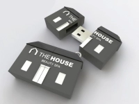 Memoria USB en PVC 2D diseño Casa