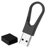 Memoria USB plastica en forma de Clip