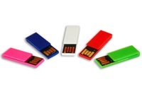 Memoria USB plastica en forma de Clip