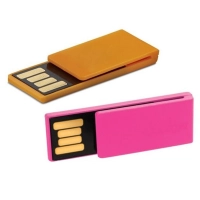 Memoria USB plastica en forma de Clip
