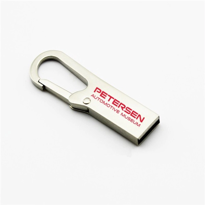 Memoria USB metalica en forma de Clip