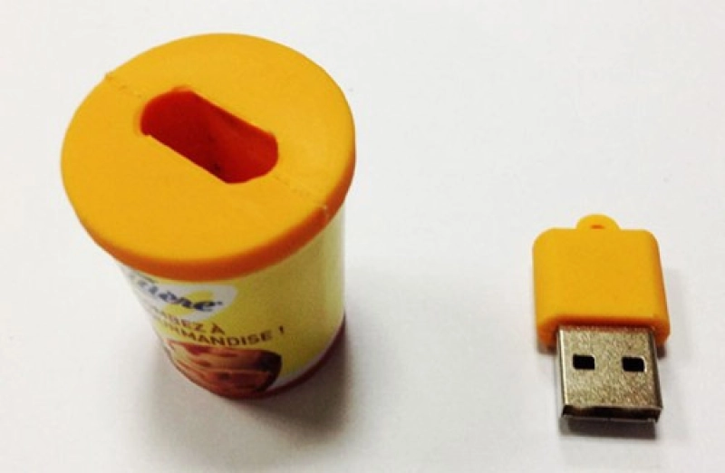 Memoria USB en PVC 3D diseño Litro de Helado