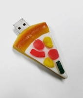 Memoria USB en PVC 2D diseño Pizza
