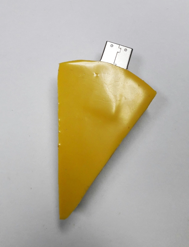 Memoria USB en PVC 2D diseño Pizza