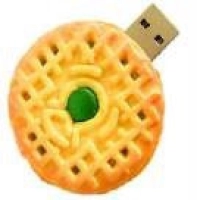 Memoria USB en PVC 2D diseño Waffle