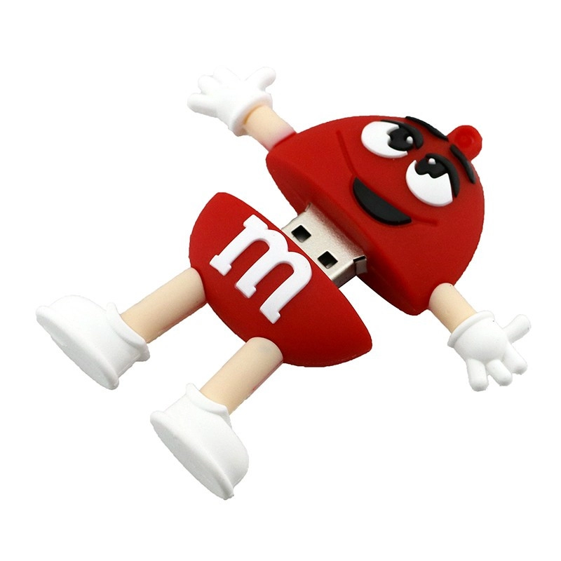 Memoria USB en PVC 3D diseño Chocolate M&M