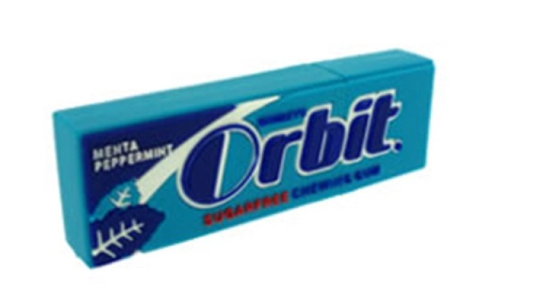 Memoria USB en PVC 2D diseño paquete de Chicle