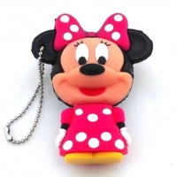 Memoria USB en PVC 3D diseño Minnie Mouse