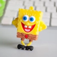 Memoria USB en PVC 3D diseño Bob Esponja