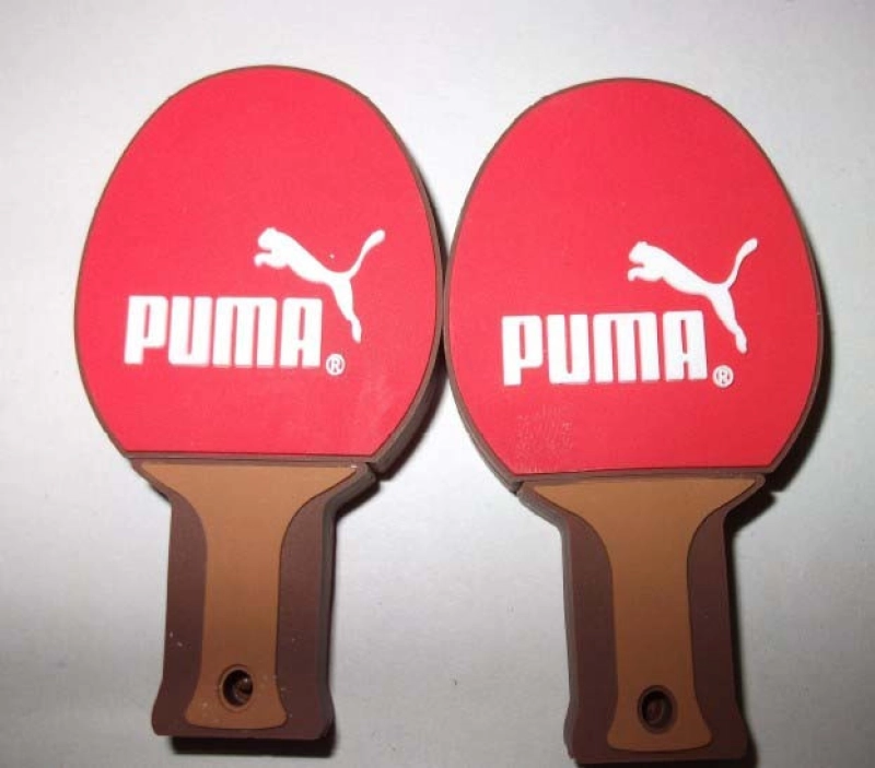 Memoria USB en PVC 2D diseño Raqueta de Ping Pong