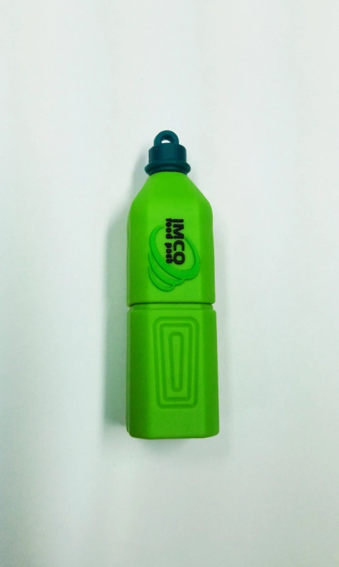 Memoria USB en PVC 3D diseño Botella Bebida Energizante