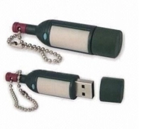 Memoria USB en PVC 3D diseño Botella de Licor