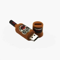 Memoria USB en PVC 3D diseño Botella de Licor