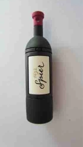 Memoria USB en PVC 3D diseño Botella de Licor