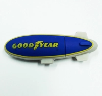 Memoria USB en PVC 3D diseño Dirigible Goodyear