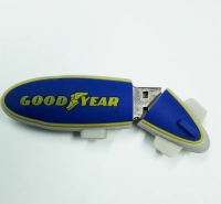 Memoria USB en PVC 3D diseño Dirigible Goodyear