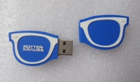 Memoria USB en PVC 2D diseño Gafas
