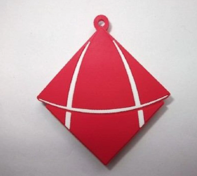 Memoria USB en PVC 2D diseño Rombo