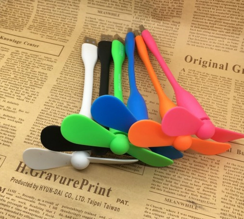 Ventiladores USB en silicona