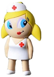 Memoria USB en PVC 3D diseño Enfermera