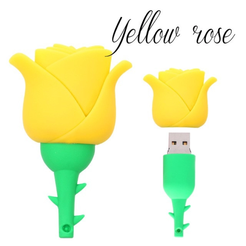 Memoria USB en PVC 3D diseño Rosa