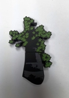 Memoria USB en PVC 2D diseño Arbol
