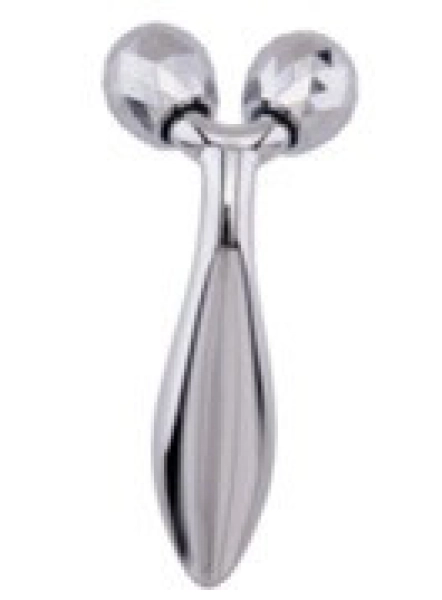 Masajeador Metalico Facial 3D Roller