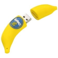 Memoria USB en PVC 3D diseño Banano