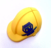 Memoria USB en PVC 3D diseño Casco de Construccion