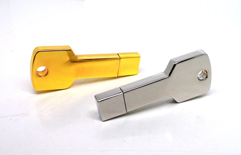 Memoria USB metalica diseño Llave