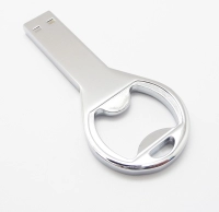 Memoria USB metalica diseño Llave con destapador