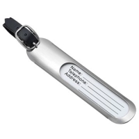 Identificador de Maletas elaborado en Aluminio