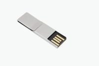 Memoria USB metalica en forma de Clip