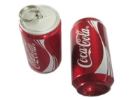Memoria USB metalica en forma de Lata de Gaseosa