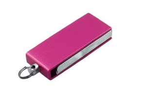 Memoria USB giratoria metalica mini