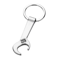 Llavero Metalico en forma de herramienta con destapador