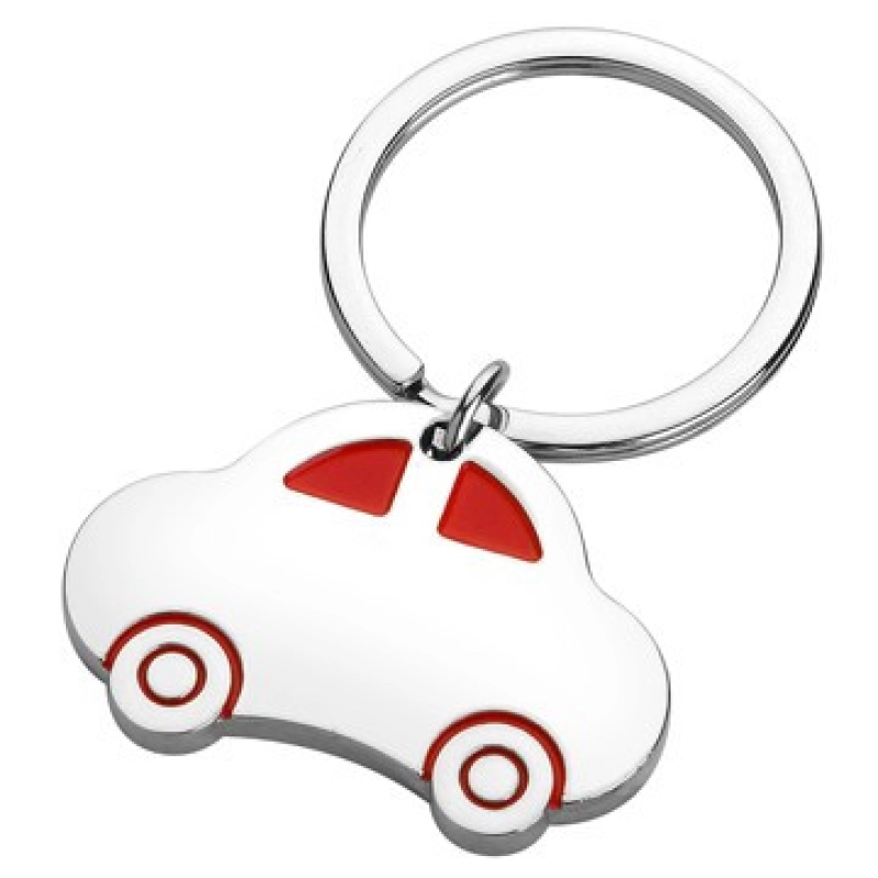 Llavero Metalico en forma de Carro