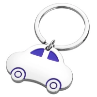 Llavero Metalico en forma de Carro