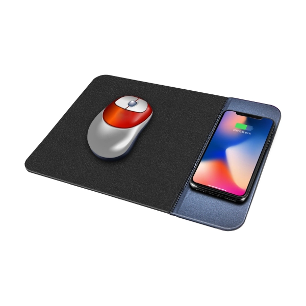 Mouse Pad con Cargador Inalámbrico