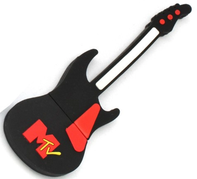 Memoria USB PVC 2D forma de Guitarra